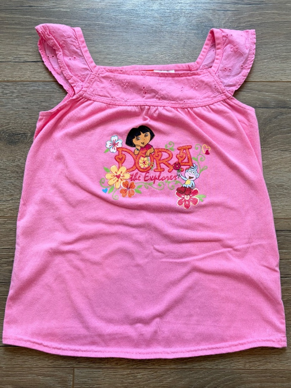 Dora the Explorer Vintage Girls Top size 6/6X
